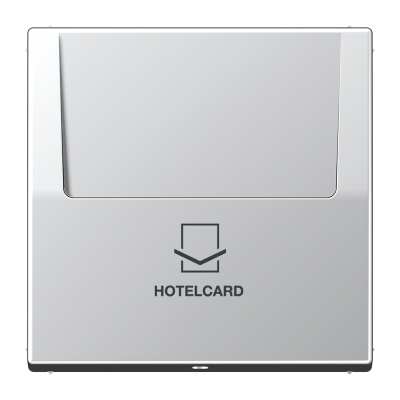 Накладка карточного выключателя "HOTELCARD"; алюминий, AL2990CARD