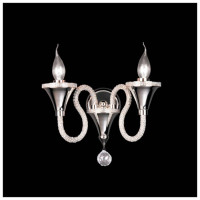 Lightstar 703624 (MB800005-2) Бра SERPENTE 2х60W E14  ХРОМ (в комплекте)