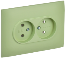 SKANDY Роз. 2-я без з/к/ш 10А в сб. SK-R10M мятн. IEK, SK-R20-10-K06-F