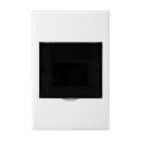 Бокс пластиковый ЩРН-П-4 IP41 белый KRANZ, KR-11-0304