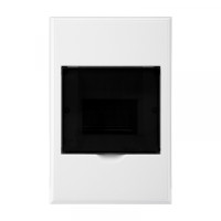 Бокс пластиковый ЩРН-П-4 IP41 белый KRANZ, KR-11-0304