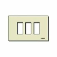 Vimar Накладка для 3 модулей пластик слоновая кость, 08637.A Vimar Накладка для 3 модулей пластик слоновая кость, 08637.A