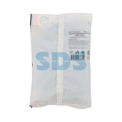 Дюбель распорный 8х80мм, синий, полипропилен, пакет (50 шт/уп) KRANZ, KR-01-3618-014