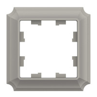 ATN100501 - ATLASDESIGN ANTIQUE 1-постовая РАМКА, ШАМПАНЬ, Systeme Electric ATN100501 - ATLASDESIGN ANTIQUE 1-постовая РАМКА, ШАМПАНЬ, Systeme Electric