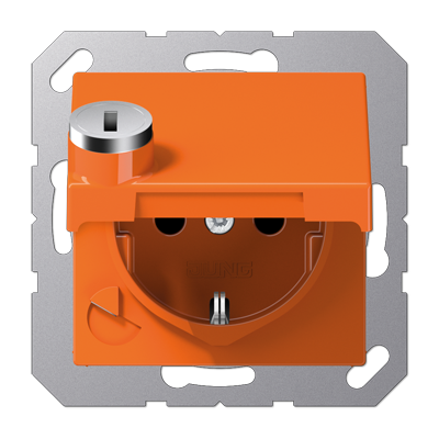 SCHUKO® розетка с замком, A1520BFKLSLO