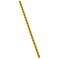 Legrand Маркер Duplix - чёрная маркировка на желтом фоне - заглавная буква B, 038411 Legrand Маркер Duplix - чёрная маркировка на желтом фоне - заглавная буква B, 038411