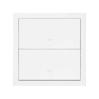 Simon 10020103-230 Кит 1 пост, фронт. 1 рамка + 2 клавиши выключателей цвета белый матовый S100