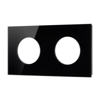 043836 - Рамка стеклянная FRM-GLARE-GC-2-BK (Arlight, -)