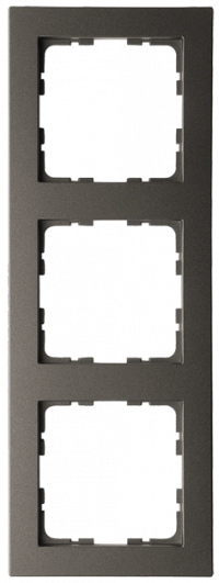 Рамка G-Classic  3-постовая, цвет Мокко, G1003Z, Jasmart Electric