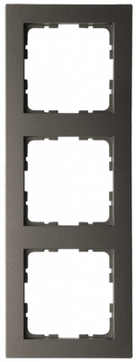 Рамка G-Classic  3-постовая, цвет Мокко, G1003Z, Jasmart Electric