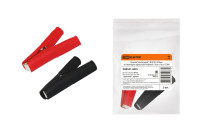 Зажим "крокодил" ЗКИ 3А 40мм в изоляции красный/черный (1шт+1шт) TDM Electric, SQ0541-0025 Зажим "крокодил" ЗКИ 3А 40мм в изоляции красный/черный (1шт+1шт) TDM Electric, SQ0541-0025