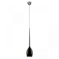 Lightstar 807117 (MD1288B-1BL) Подвес META D'UOVO 1х40W E14 ЧЕРНЫЙ/ХРОМ (в комплекте)