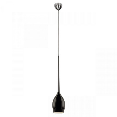 Lightstar 807117 (MD1288B-1BL) Подвес META D'UOVO 1х40W E14 ЧЕРНЫЙ/ХРОМ (в комплекте)