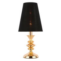 Evoluce SL1137.204.01 Прикроватная лампа Французское золото/Черный E14 1*40W