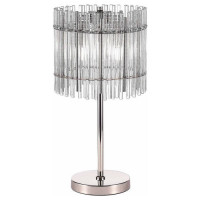 ST LUCE SL1656.104.03 Прикроватная лампа ST-Luce Никель/Прозрачный E14 3*40W