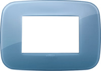 19683.64 - Vimar Накладка ROUND на 3 модуля REFLEX ультрамарин