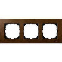 M-Elegance Рамка 3-ная, орех