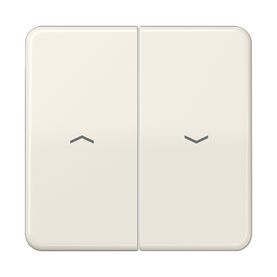 Клавиши для выключателя управления жалюзи 509VU и 539VU; слоновая кость, CD595PBF