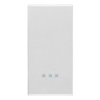 Vimar Клавиша на 1 модуль ,серебро матовое, 20021.N Vimar Клавиша на 1 модуль ,серебро матовое, 20021.N