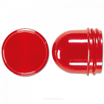 Колпачок высокий для крышки патрона лампы арт. №637..; красный, 37R