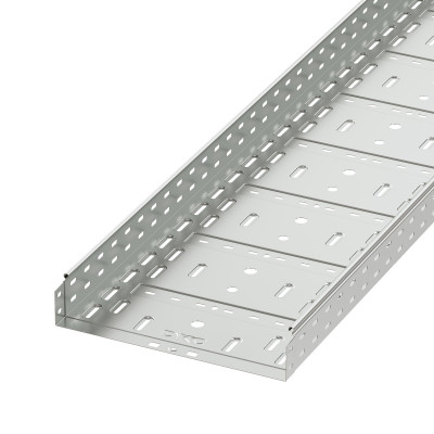 ДКС Лоток перфорированный 400х80 L 2000, цинк-ламельный (упак. 8м), 35316ZL