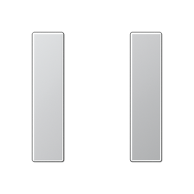 комплект накладок 1гр алюминий, A501TSAAL