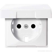 SM Накладка со шторк. и крышк. для розетки 2К+З 16А 250В~, активн. бел. SM Накладка со шторк. и крышк. для розетки 2К+З 16А 250В~, активн. бел.