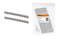 Маркер наборный - символ "8" серый 4 мм2 (100 шт.) TDM Electric, SQ0534-0039