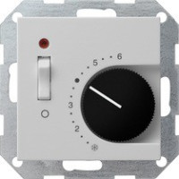 0392015 Gira Терморегулятор с размыкающим контактом. выключателем и контрольной лампой 0392015 Gira Терморегулятор с размыкающим контактом. выключателем и контрольной лампой