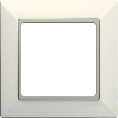 Рамка 1-пост; Eco Profi; термопласт; слоновая кость, EP481