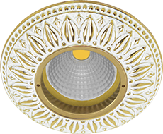 FD1011ROP Fede Светильник Prato, Gold White Patina