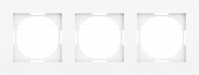 Donel A07 глянцевый белый рамка 3-я, серия DB, DE21303