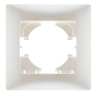 GUSI Bravo РАМКА 1-местная, цвет жемчуг., С1010-028