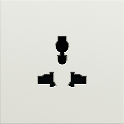 Donel S08 шампань накладка для  розетки мультистандарт, со шторками 16A 250 В~,серия DB, DS11651