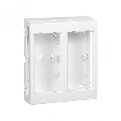Simon Connect Белая Коробка Cima Pro для наружного монтажа на 2 Cima-модуля, SBC250-9