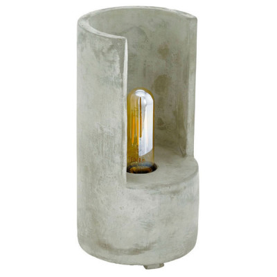 49111 Настольная лампа LYNTON, 1x60W (E27), ?140, H270, бетон, серый