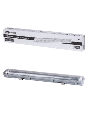 Светильник ССП 2х10Вт IP65 под LED лампу T8 TDM Electric, SQ0304-0301