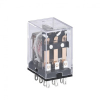 Chint Промежуточное реле JZX-22F(D) 2 конт. с инд. LED 5А 110В AC (R), 333109