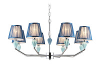 Подвесной светильник с керамикой E14*8, AMBRELLA LIGHT, LH75063