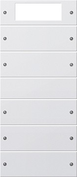 219527 Gira Комплект клавиш Plus, 5 клав. (2+3)