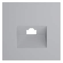 Накладка для розетки компьютерной RJ45 кат.6, S70 (серый), VLS001316