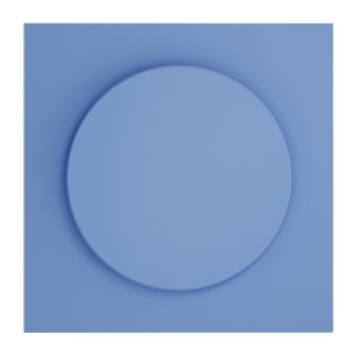 Накладка для светорегулятора поворотно-нажимного, S70 (деним), VLS002015