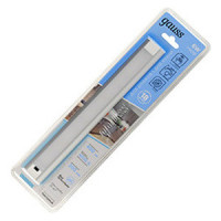 Светильник сенсорный Gauss модель A 6W 400lm 4000K 170-260V 300mm диммируемый IR 1/10/40, 9018531206