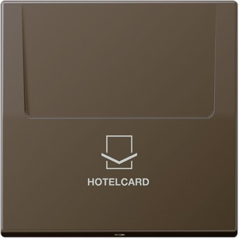 Накладка-картодержатель для балансирных механизмов 531U, 532U, 533U, 534U; термопласт; латунь antik; Messing, ME2990CARDAT