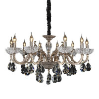 Lightstar 719108 (MD55170/10) Люстра ARTIFICI 10x60W E14 МЕДЬ/ПРОЗРАЧНЫЙ (в комплекте)