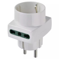 Vimar Адаптер мульти S31 - 2BP + P30 белый, 00325.B