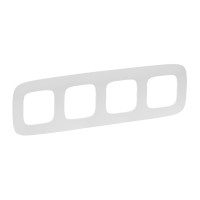 Legrand Valena ALLURE.Рамка "Белая".4-постовая универсальная, 754304 Legrand Valena ALLURE.Рамка "Белая".4-постовая универсальная, 754304