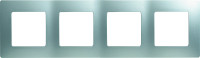 Legrand Рамка 4 поста - Legrand Etika - алюминий, 672554 Legrand Рамка 4 поста - Legrand Etika - алюминий, 672554