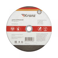 Диск отрезной по металлу 230х2,0х22,23мм KRANZ, KR-90-0944