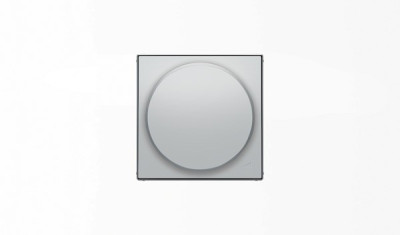 ABB SKY Серебристый алюминий Накладка с поворотной ручкой для механизма поворотного светорегулятора